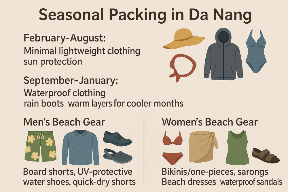 Seasonal packing in Da Nang